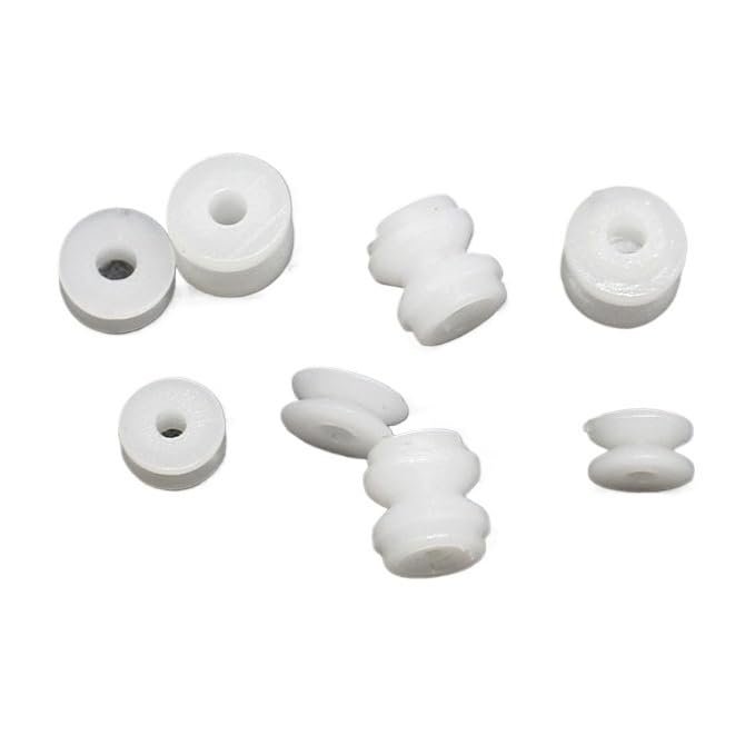10pcs Main Shaft Pulley for Micro Motors Rubber Belt Transmission 1/1.5/2MM Hole(1.5mm Hole)