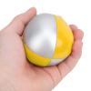 3Pcs Juggling Balls Set for Beginners, Soft Juggle Toss Balls for Variety Show Indoor Leisure Sports Fun Puzzle Educational (Yellow/Silver) view 3