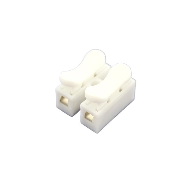 10 PCS Press-Type Quick Wiring Connector for 2/3-Way Electrical Connections(2 Digits)