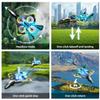 4DRC V31 Foam RC Planes Remote Control Airplanes for Kids Adults 8-16, Remote Control Planes Fighter Jet with Light, 360 Flip Fighter Jet Toy, Gravity Sensing, Stunt Roll, Gifts for Kids Boys view 3