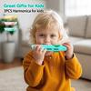 3PCS Harmonica for Kids, Beginners, Toddler muiscal Instruments Toys, Yellow, Pink, Green 16 Hole Harmonica Set, Educational Toys for Children view 4