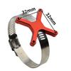 RC Motor Fan Base, Adjustable Diameter of 36-60mm, Suitable for 1/5 1/7 1/10 RC Motor Heat Dissipation Upgrade Components (red) view 2