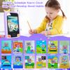 Kids Smart Phone for Girls, Birthday for Kids Ages 3-10, 2.8" Touchscreen Toddler Cell Phone Learning Play Toy with Dual Camera, Music, Game, 8GB Card, Purple view 4