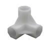 16mm Plastic Multi-Connector for Round Bars & Pipes, Build Various Frameworks, Pack of 10(Four Way) view 1