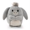 Cuddly Toy Donkey Earl 5 cm - Grey - Soft NICI Plush Toy - Cute Stuffed Toy for Cuddling & Playing - Great Gift Idea for Children and Adults | 62373 view 2