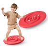 Kids Maze Balance Board - Wobble Trainer for Ski Surf Snowboard, Non-Slip Sensory Rocker Ages 3-12, Core Therapy & Skate Prep view 1