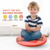 Kids Maze Balance Board - Wobble Trainer for Ski Surf Snowboard, Non-Slip Sensory Rocker Ages 3-12, Core Therapy & Skate Prep view 2