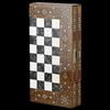20"-inch X Large Backgammon Sets for Adults Solid Wooden Complete Game Board with Chessmen Hand Crafted Game Set Gifts for Dad, Husband view 3