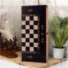 19" inch Luxury Backgammon Sets for Adults Handmade Wood Art Wooden Board Game Set | Solid Rosewood Gift for Husband, Dad, Xmas view 1