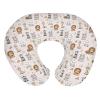 African Safari Animals Baby Nursing Pillow Covers for Boy Girl Lion Elephant Giraffe Hippo Star Leaf Nursery Slipcovers for Breastfeeding Pillows Jungle Animal Soft Stretchy Cover for Newborn Infant view 1
