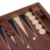 19" inch Gorgeous Backgammon Sets for Adults 100% Handmade Wood Art Wooden Board Game Set | Solid Rosewood Gift for Him, Dad, Anniversary view 4