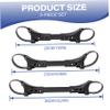 3 Pcs Stroller Connector Joints Twin Baby Stroller Connectors with Adjustable Length Heavy-Duty All-Purpose Link Accessories view 4
