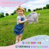 HollyHOME Unicorn Stick Horse with Wood Wheels Real Pony Neighing and Galloping Sounds Unicorn Hobby Horse with Rainbow Glitter Bridle, White 36 Inches(AA Batteries Required) view 4