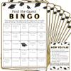 Graduations Bingo Cards, Find The Guest Bingo Game Cards, Graduation Game for 24 Players, Grad Party Ice Breaker Games, Graduation Celebration Party Supplies view 1