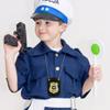 ADUGEI Police Badge with Chain and Belt Clip for Police Pretend Play, Detective Role-Play Cop Dress Up Accessory (Bronze) view 4