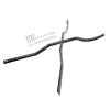2Pcs/Set Steel Chassis Frame Rails for AXIAL SCX10 90027 SCX10 II 90046 90047 RC Car Crawler Truck Vehicle Model view 2
