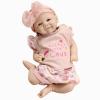 17-Inch Unpainted Full Body Platinum Silicone Reborn Baby Girl Doll  Blank DIY Kit with Soft Touch, Anatomically Correct, Ideal for Artists and Collectors view 1