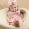 17-Inch Unpainted Full Body Platinum Silicone Reborn Baby Girl Doll  Blank DIY Kit with Soft Touch, Anatomically Correct, Ideal for Artists and Collectors view 3