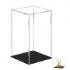 Acrylic Clear Assemble Display Case, 20x45x20cm/8x18x8in, Dustproof Protection Cube Collectibles Show Box Figures Doll Display Bag Organizer view 1