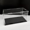 Acrylic Clear Assemble Display Case, 20x45x20cm/8x18x8in, Dustproof Protection Cube Collectibles Show Box Figures Doll Display Bag Organizer view 4