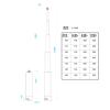 Wheelfun LESU Brass 150Mm Hydraulic Cylinder for 1/14 Rc DIY Tamiyay Model Dumper Truck view 2