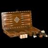 20"-inch X Large Backgammon Sets for Adults Solid Wooden Complete Hand Crafted Game Board Set - Gifts for Dad, Husband, Xmas view 1