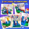 150PCS Magnetic Blocks - Build Mine Magnet World Kids Building Blocks with Magnet Board for 3 4 5 6 7 8 9 10 Year Old Boys & Girls Magnetic Tiles STEM Sensory Outdoor Toys for Kids Ages 4-8 5-7 view 2