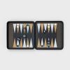 Iron & Glory Magnetic Travel Backgammon Set Durable Tin Case with Secure Magnetic Pieces, Compact & Portable Board Game for Family Strategy Game with Carry Pouch Easy On-the-Go Fun, Ideal Novelty Gift view 2