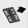 Iron & Glory Magnetic Travel Backgammon Set Durable Tin Case with Secure Magnetic Pieces, Compact & Portable Board Game for Family Strategy Game with Carry Pouch Easy On-the-Go Fun, Ideal Novelty Gift view 3
