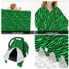 Muishi Green Zebras Print Baby Car Seat Canopy Nursing Cover for Newborn Car Seat Breastfeeding Covers Blanket Newborn Shower Gift view 2