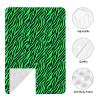 Muishi Green Zebras Print Baby Car Seat Canopy Nursing Cover for Newborn Car Seat Breastfeeding Covers Blanket Newborn Shower Gift view 3