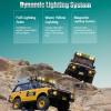 FMS 1/10 RC Crawler, FCX10 Land Rover Family Licensed RC Truck RS Version, 4WD Off-Road RC Rock Crawler 2.4Ghz RC Car Model for Adults Gifts (Discovery) view 3