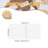 MECCANIXITY 70Pcs Small Pinned Nylon Plastic Hinges 1.4" x 0.8" RC Plane Parts for Wing Model Crafts Accessories view 2