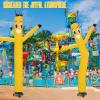 Air Dancer - 20Ft Waving Man with Blower,Cute Inflatable Dancer Fly Puppet for Outdoor Advertising, Christmas, Easter Parties, Home view 2