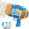 Fulercni Bubble Machine Bubble Gun,Bubble Maker Toys for Party Outdoor Wedding Birthday Gift (Light Blue) view 1
