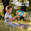 Fulercni Bubble Machine Bubble Gun,Bubble Maker Toys for Party Outdoor Wedding Birthday Gift (Light Blue) view 3