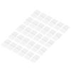 MECCANIXITY 70Pcs Small Pinned Nylon Plastic Hinges 1.1" x 0.6" RC Plane Parts for Wing Model Crafts Accessories view 1