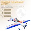 MECCANIXITY 30Pcs Small Pinned Nylon Plastic Hinges 3 Sizes RC Plane Parts for Wing Model Crafts Accessories view 3