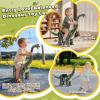 Dinosaur Ride On Toy Cars for Kids,Twinkoo Realistic Brachiosaurus Push Car with Three Sound Effects,Sound and Light Effects PP Wheels for Indoor/Outdoor Play,Best Gift for Kids(Brachiosaurus) view 3