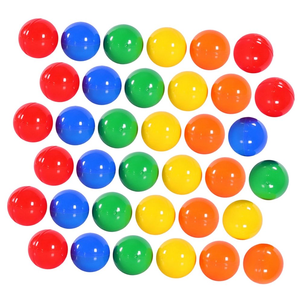 JUMPLAWN 100pcs Openable Raffle Drawing Balls Lottery Balls for Party Games Home Events and Festivals