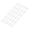 MECCANIXITY 50Pcs Small Pinned Nylon Plastic Hinges 2 Sizes RC Plane Parts for Wing Model Accessories view 1