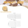 MECCANIXITY 50Pcs Small Pinned Nylon Plastic Hinges 2 Sizes RC Plane Parts for Wing Model Accessories view 2