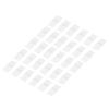 MECCANIXITY 70Pcs Small Pinned Nylon Plastic Hinges 1" x 0.5" RC Plane Parts for Wing Model Crafts Accessories view 1