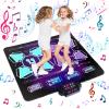 Hengyarici Double Dance Mat Ideas for Dance Challenge Palymat, Optional Single & Double Player Game Modes, Built-in Music, Three Levels of Difficulty Toys Gift for Ages 3-12 (Special Edition) view 1