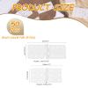 MECCANIXITY 50Pcs Small Pinned Nylon Plastic Hinges 2 Sizes RC Plane Parts for Wing Model Crafts view 2