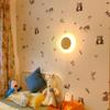 Woodland Animal Wall Stickers,Adorable Woodland Nursery Decals Decor,Animals Bear, Fox, Deer, Mushroom Peel and Stick Wall Decals Baby Nursery Kids Bedroom Living Room Decor view 4