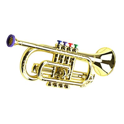 BESPORTBLE Trumpet Simulation Musical Instrument Educational Toy for Boys and Girls