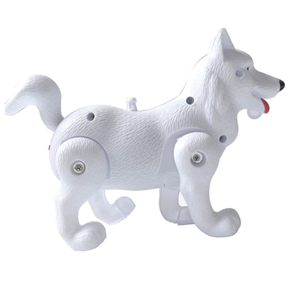 Abaodam Luminous Music Interactive Dog Toy Cute Dog Light Sound Abs for Boys and Girls Random Color