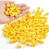 100/200PCS Mini Resin Ducks Small Duck Statues Bulk for DIY Crafts, Miniatures, Party Decorations (100pc) view 1