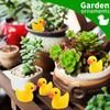 100/200PCS Mini Resin Ducks Small Duck Statues Bulk for DIY Crafts, Miniatures, Party Decorations (100pc) view 3